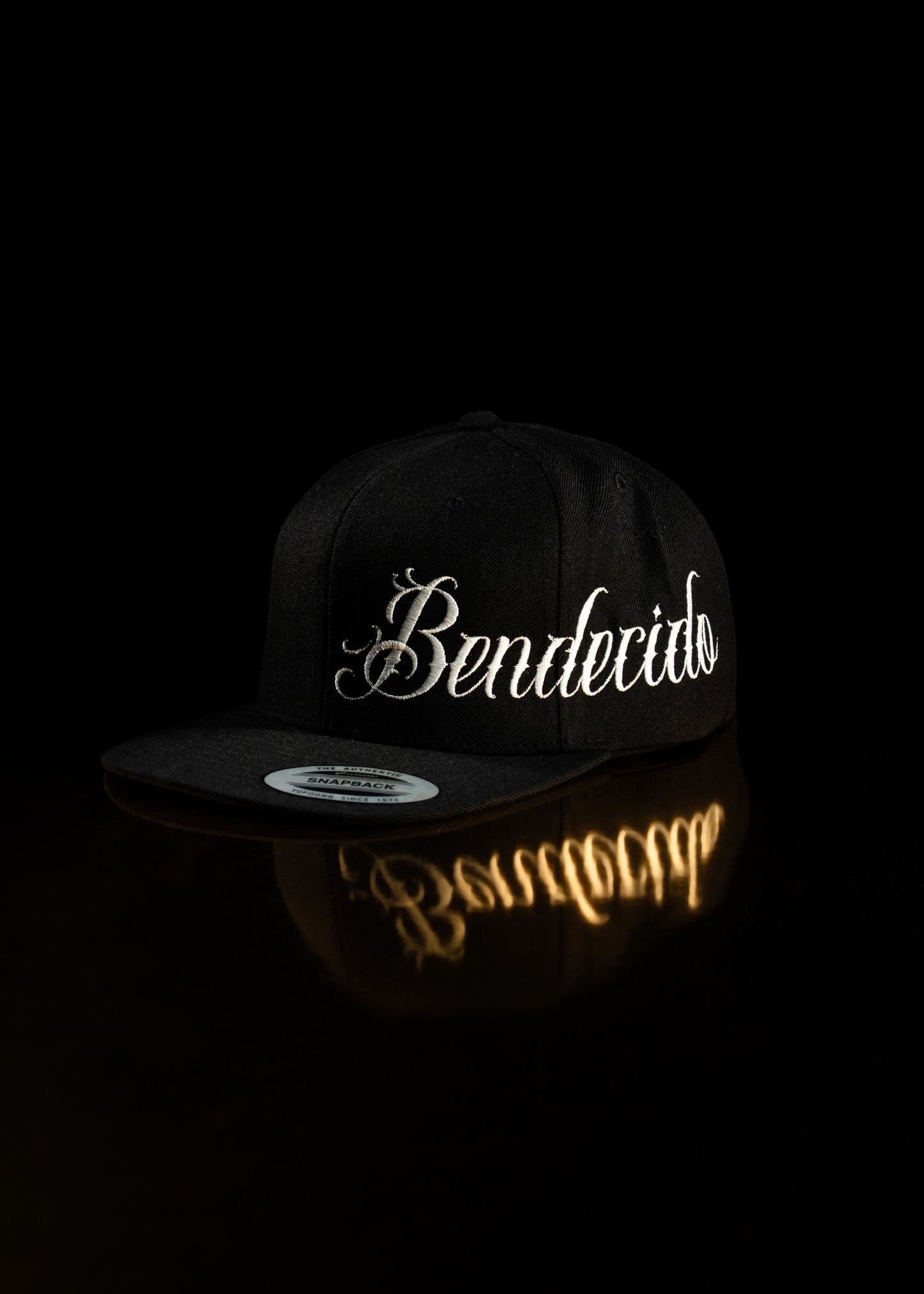 Gorra negra 'Bendecido'