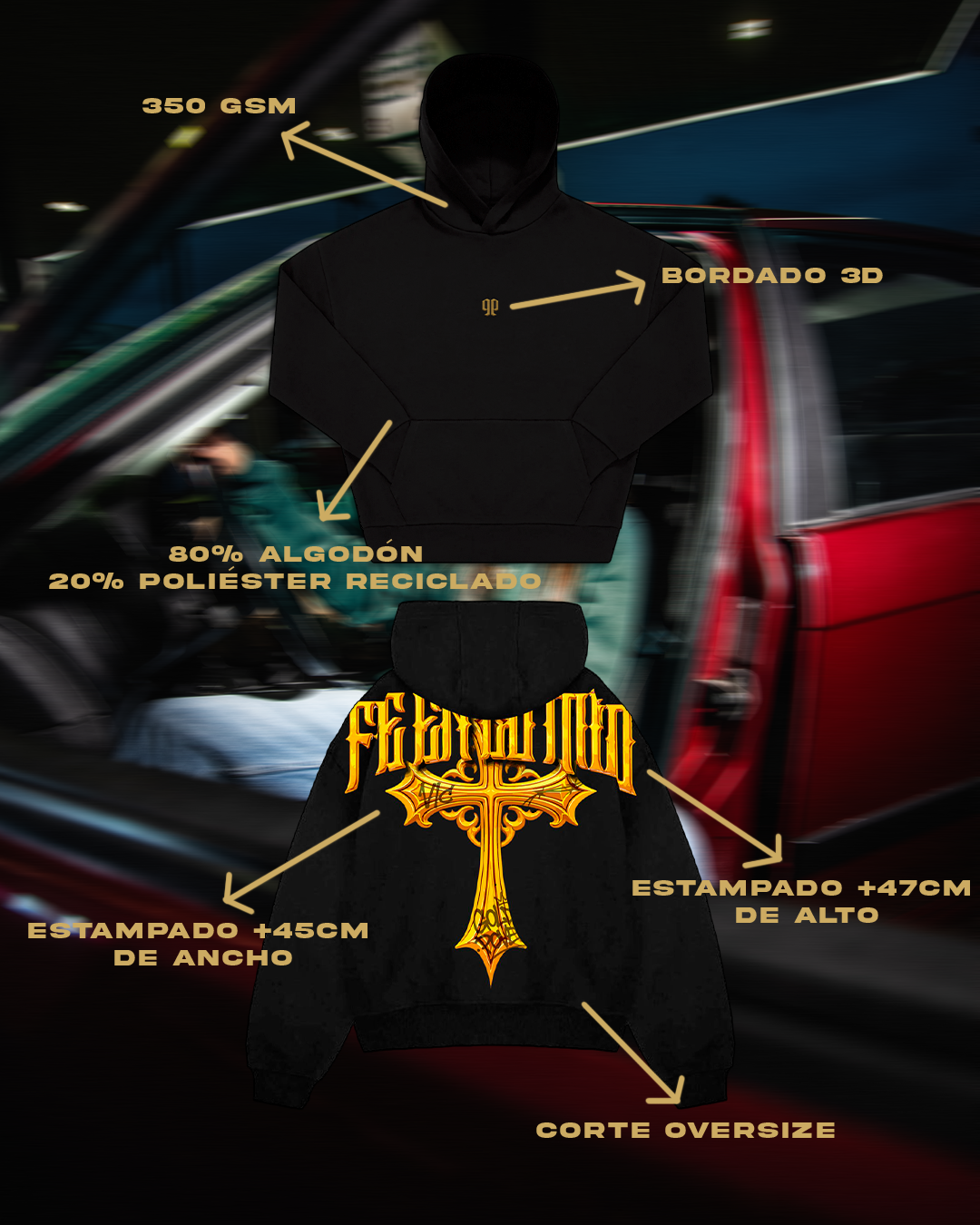 SUDADERA 'FE EN LO MÍO'