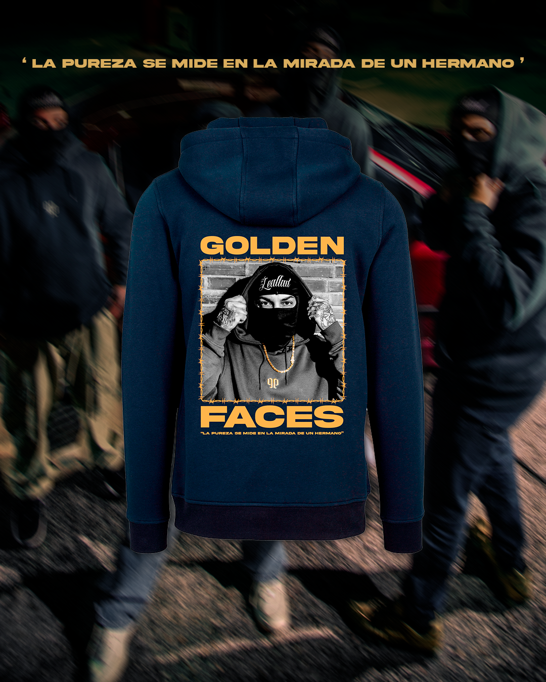 SUDADERA 'GOLDEN FACES' VOL. 02