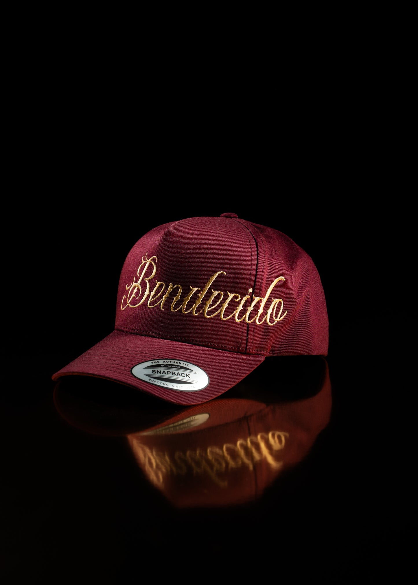 Gorra granate 'Bendecido'